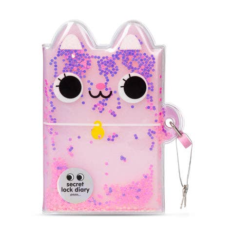 Pango | Cat Glitter Lock Diary