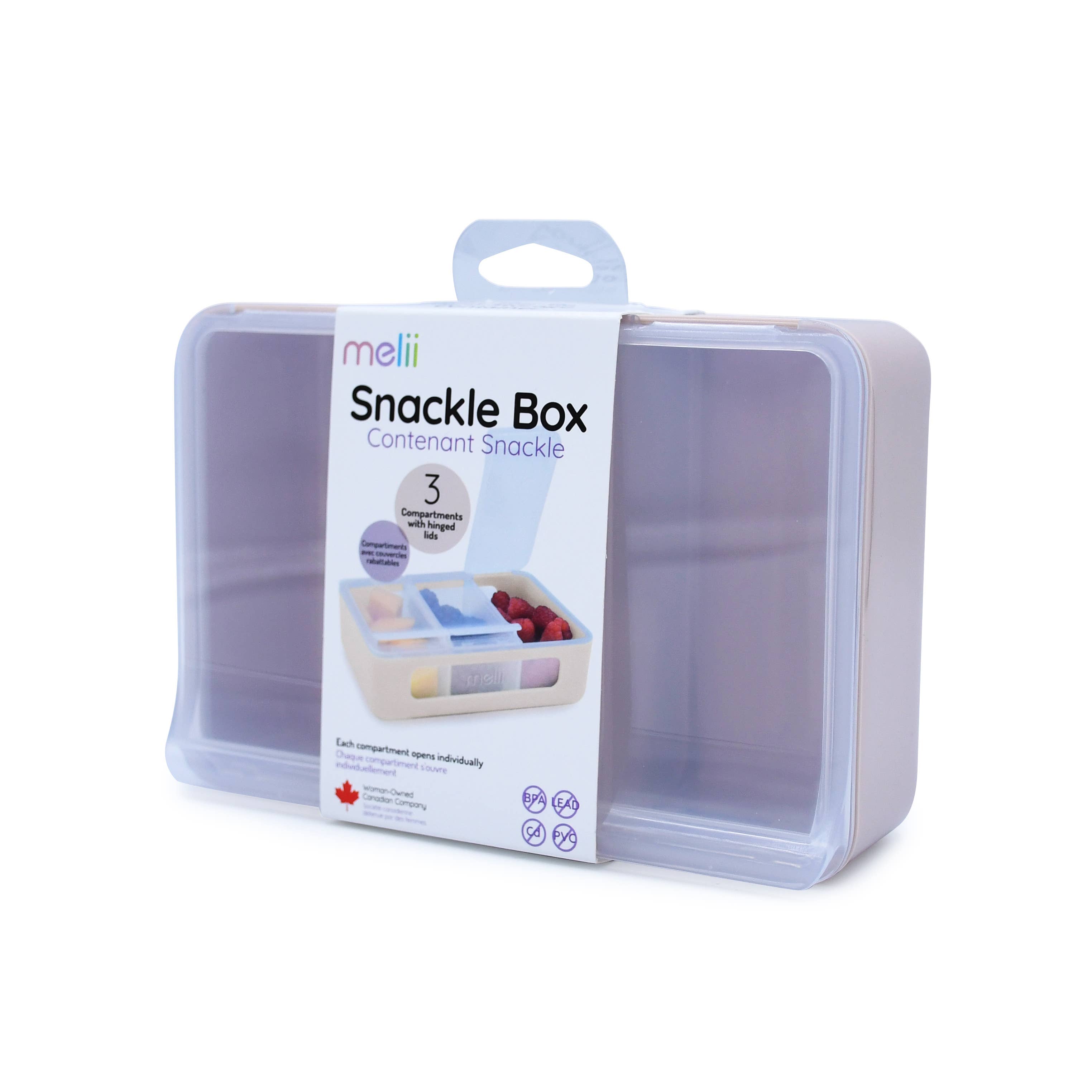 3 Compartment Snackle Box