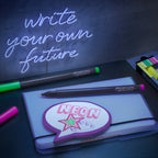 Black Edition Grip Fineliner - Neon