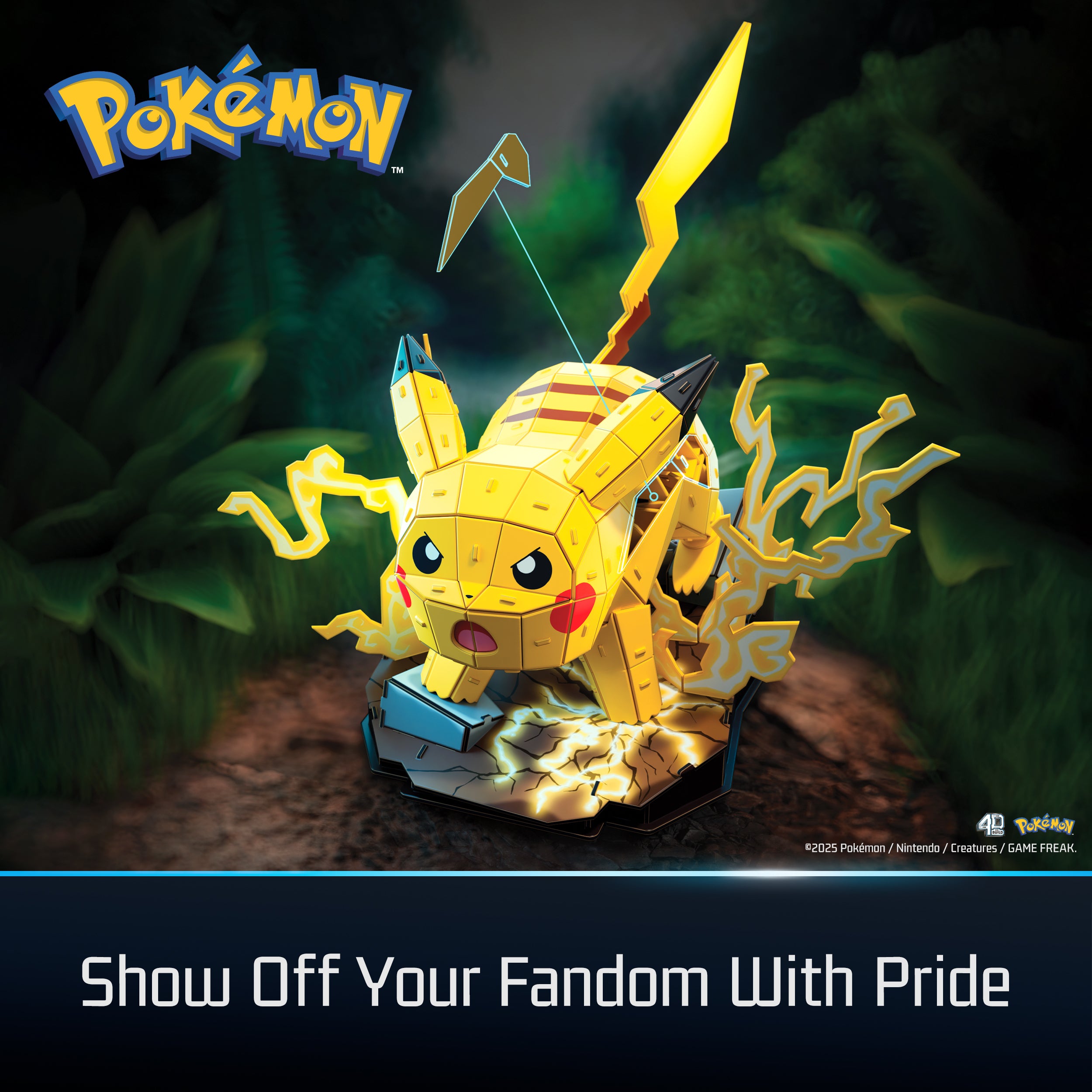 4D Build - Pokemon Pikachu