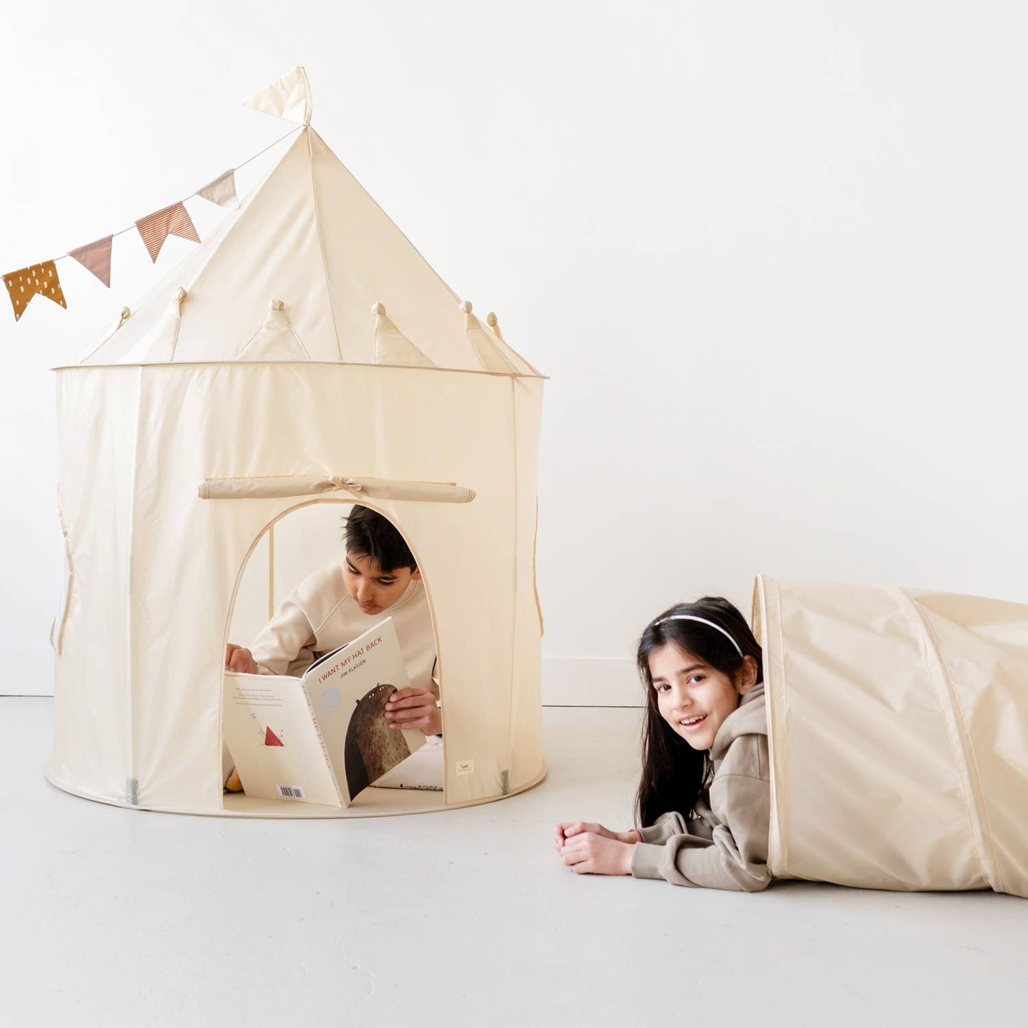 Play Tunnel with Eco-Friendly Recycled Fabric