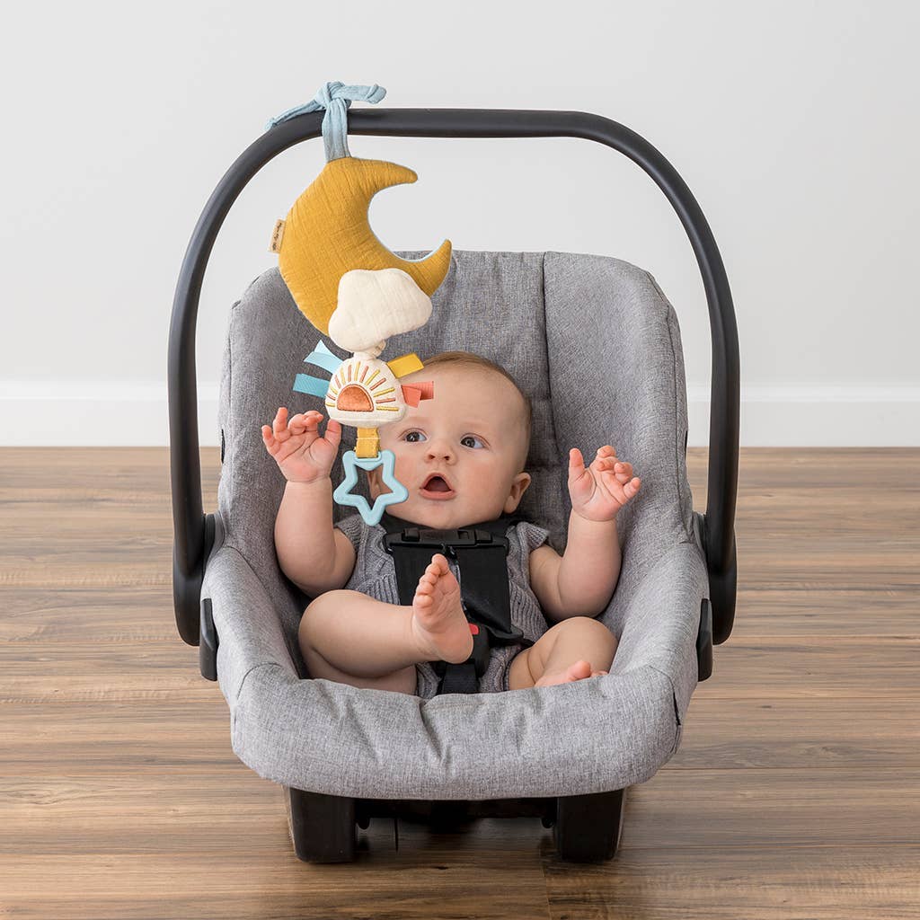 Bitzy Notes™ Musical Pull-down Toy Cloud/sun