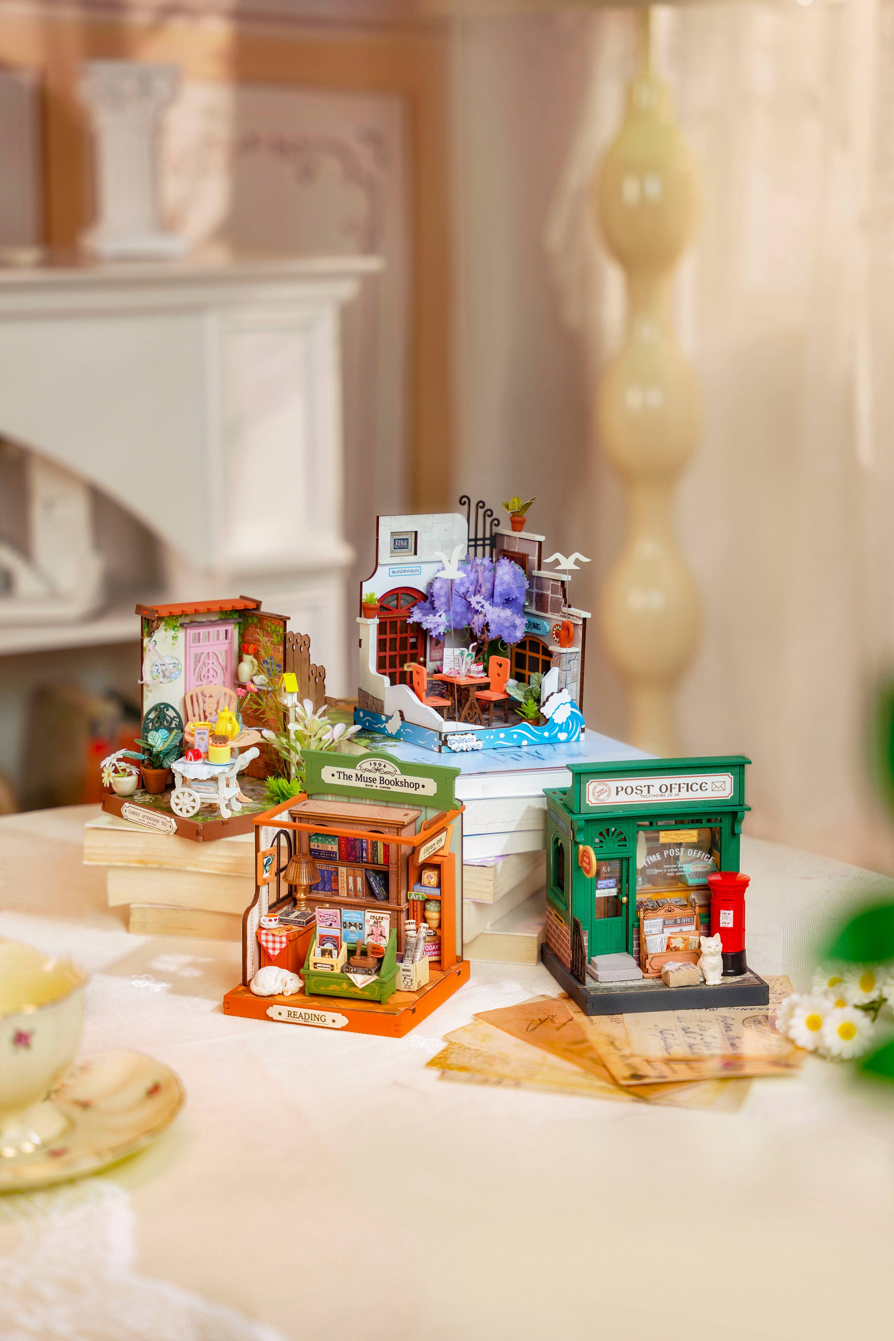 DIY Miniature House Kit: Century Post Office
