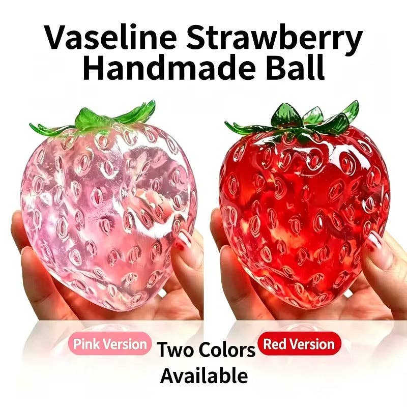 Coconut Oil Strawberry Squishy
