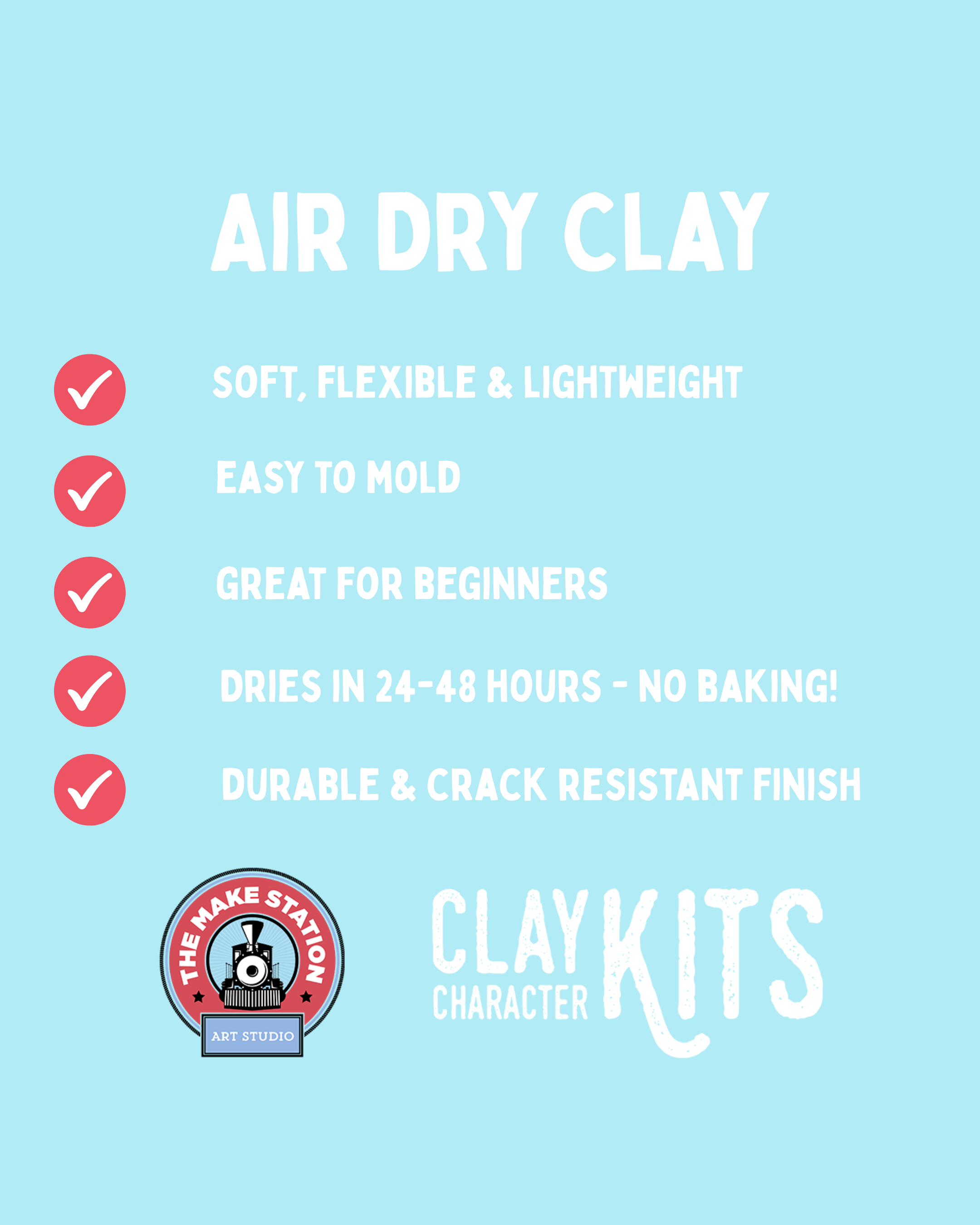 Octopals DIY Air Dry Clay Kit