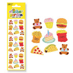 Glossy Teddy Bear Picnic Stickers Retro Inspired