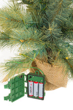 NEW-Gold Led Pine Christmas Tree