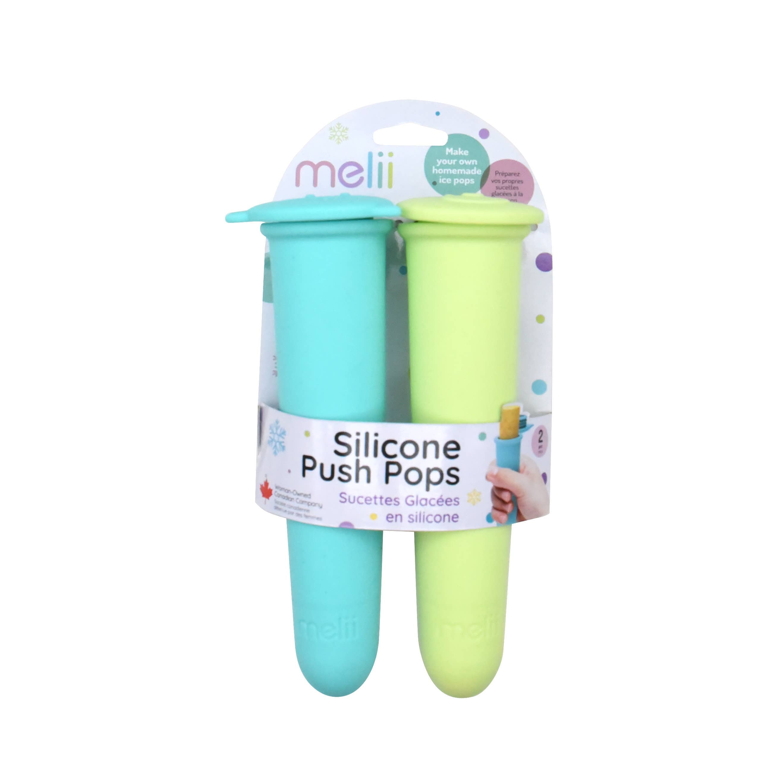 Silicone Push Pops - 2-Pack Ice Pops