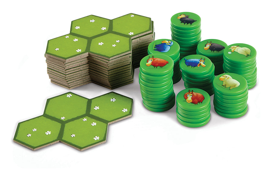 Battle Sheep Strategic Tile Game