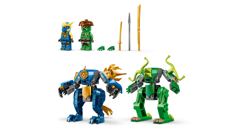 Lego: Jay's Dragon Mech Fight