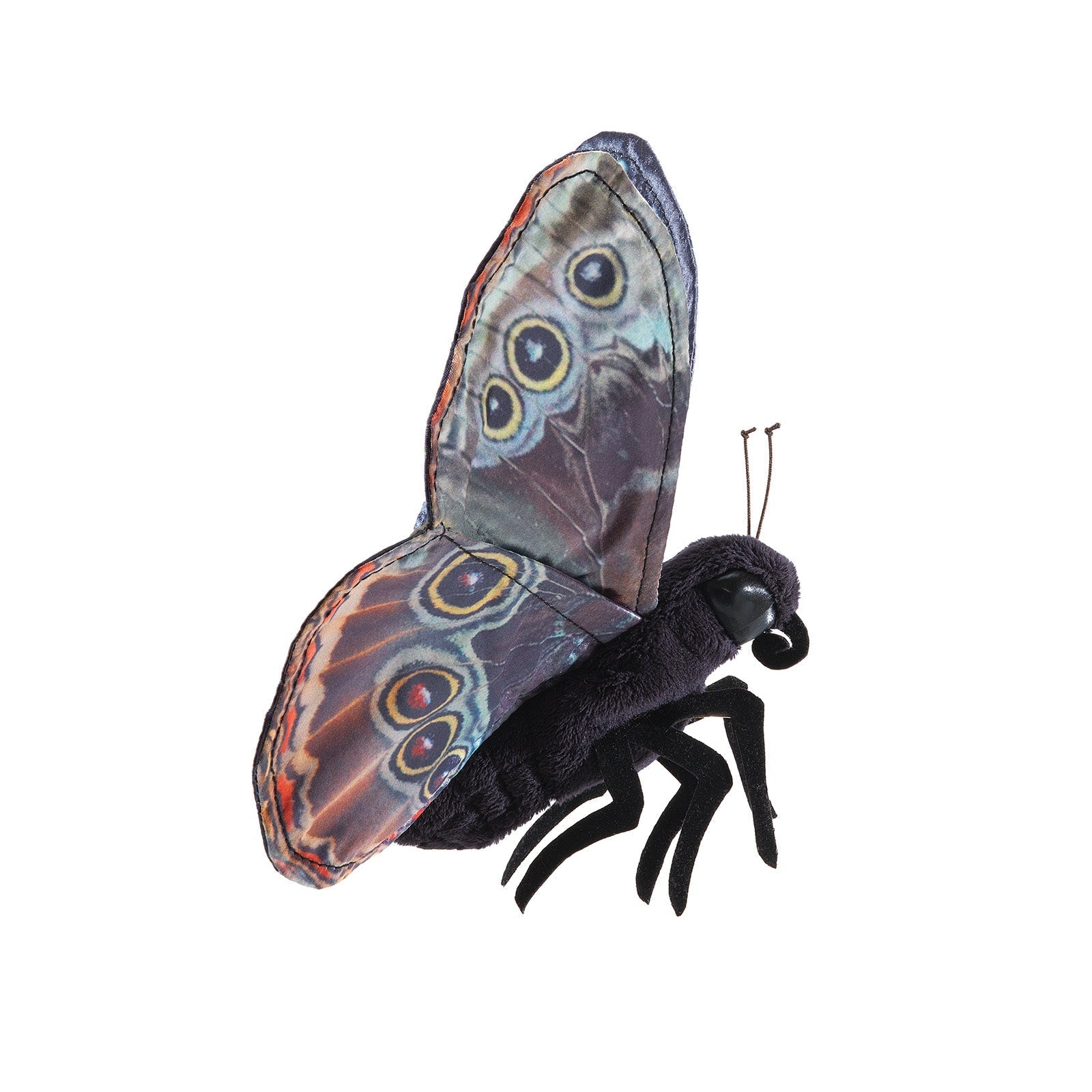 Blue Morpho Butterfly Puppet