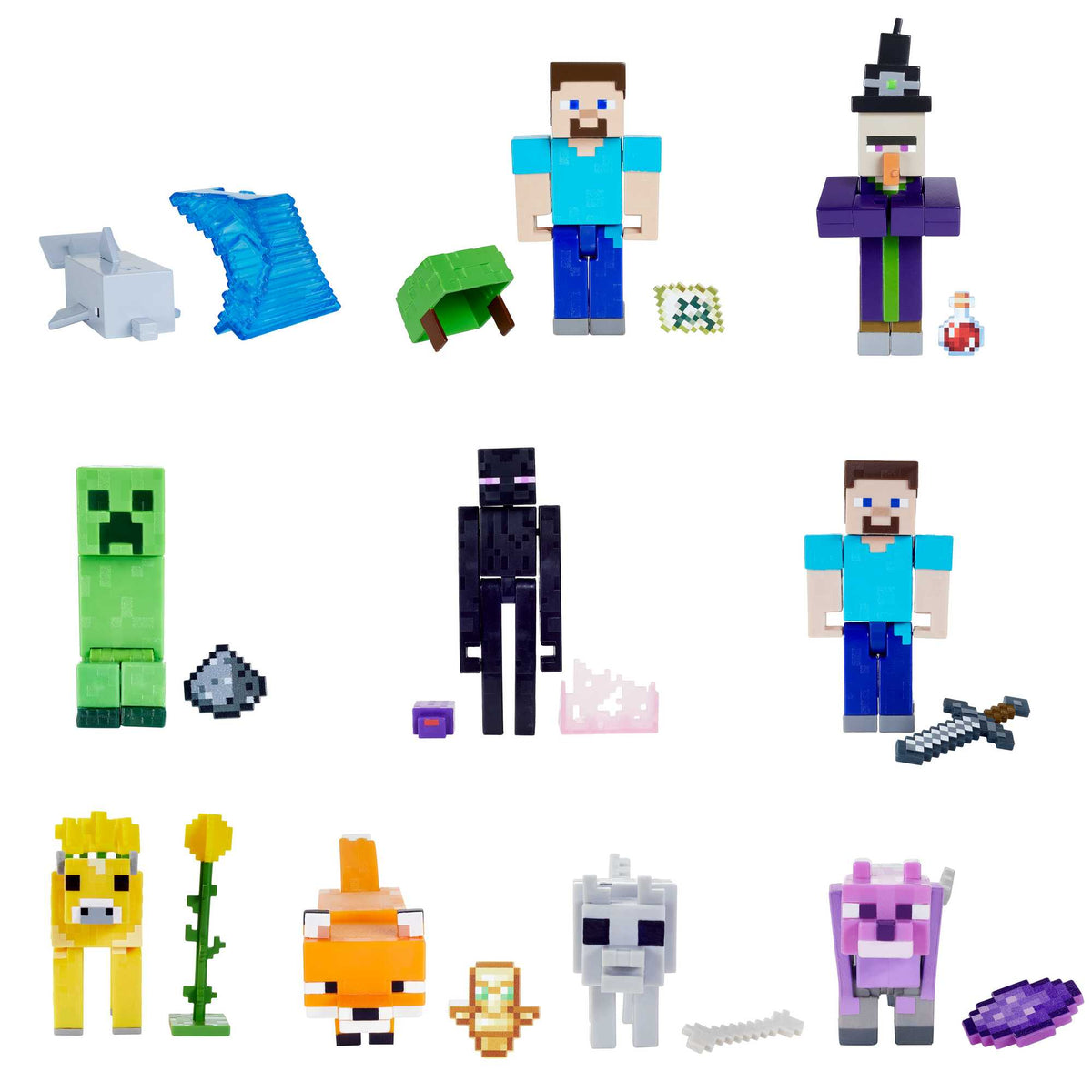 Minecraft 3.25 inch figure