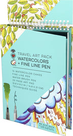 Travel Art Pack Watercolors + Pen