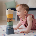 Sensory Stacking Tower - Activity Toy