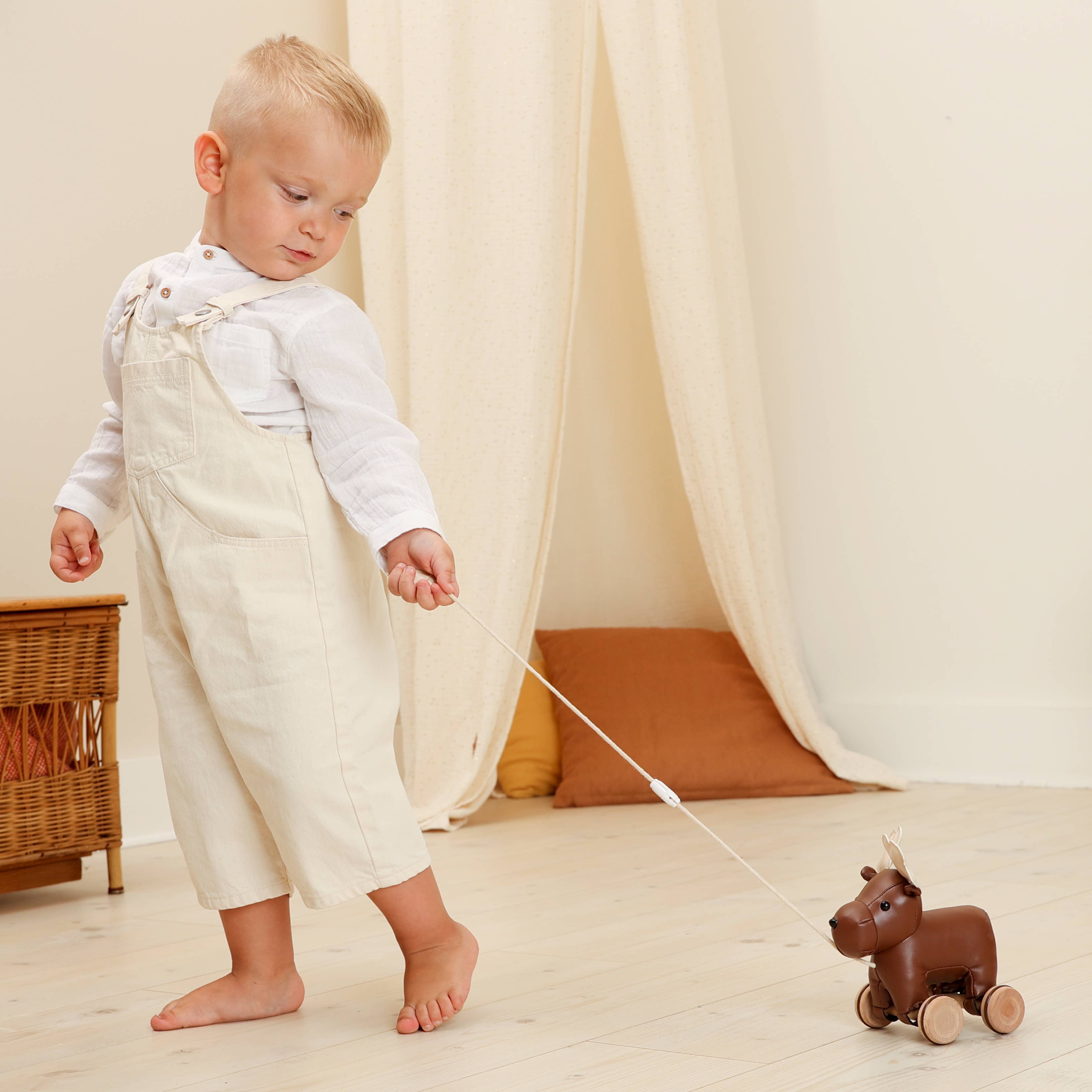 Pull Along Friends - Moose - Toy with Wheels