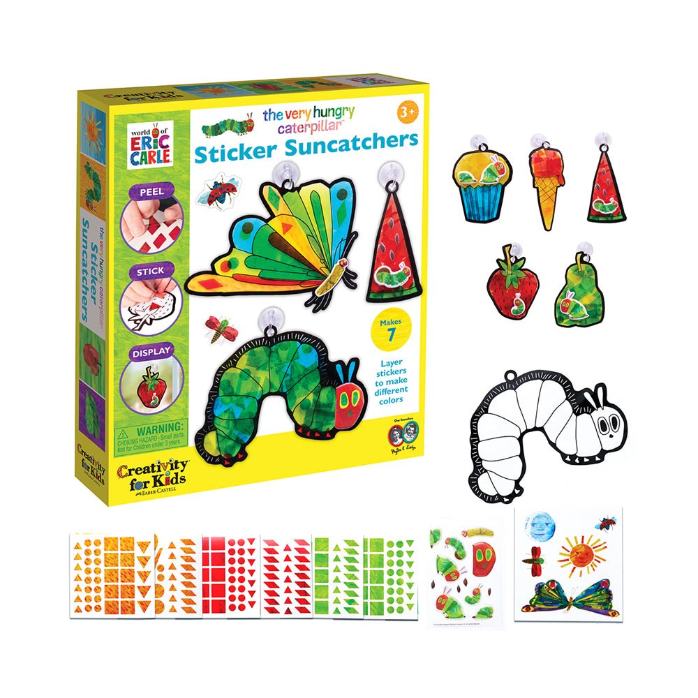 The Very Hungry Caterpillar Sticker Suncatcher