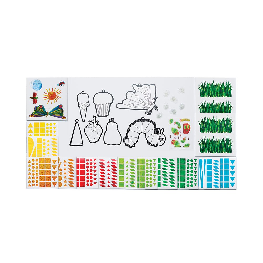 The Very Hungry Caterpillar Sticker Suncatcher