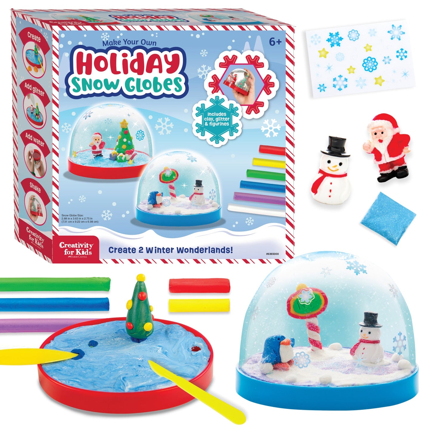 Holiday Make Your Own Snow Globes