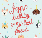 Birthday Best Friend Card