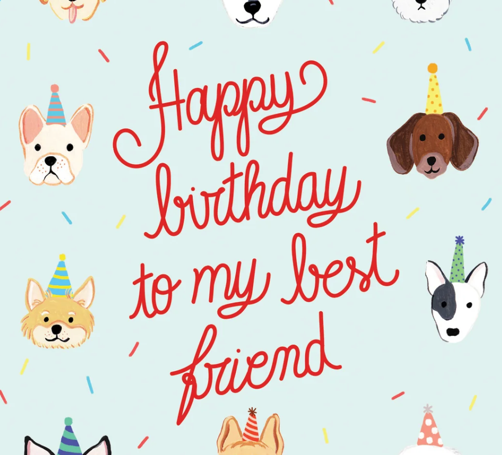 Birthday Best Friend Card