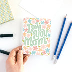 Cute Floral Card for Mom