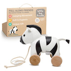 Pull Along Friends -Zebra|Toy with Wheels