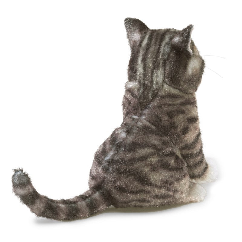 Mini Cat, Tabby Finger Puppet