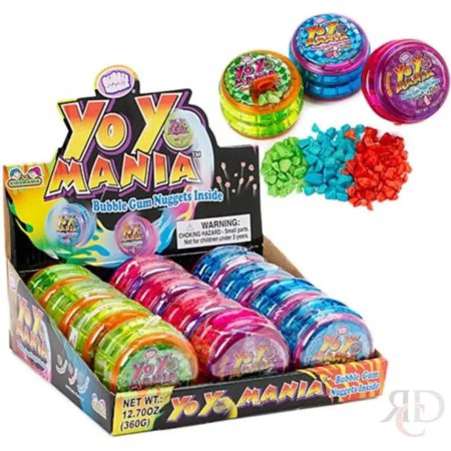 Exclusive Brands Kidsmania Yoyo Mania Bubble Gum 12ct