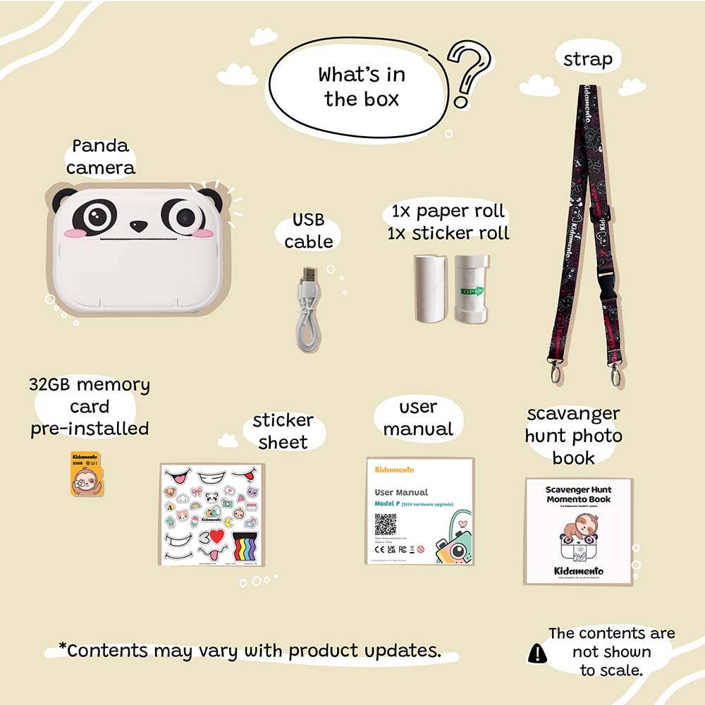 Koko the Panda - Print & Digital Camera - Model P