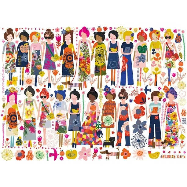 Flowers & Friends 200 pc Puzzle