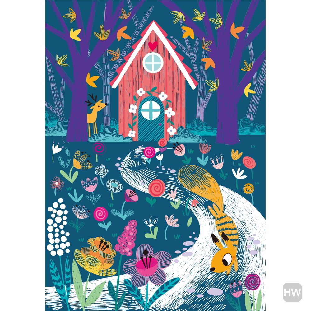 Scratch Large Book - Secret Garden