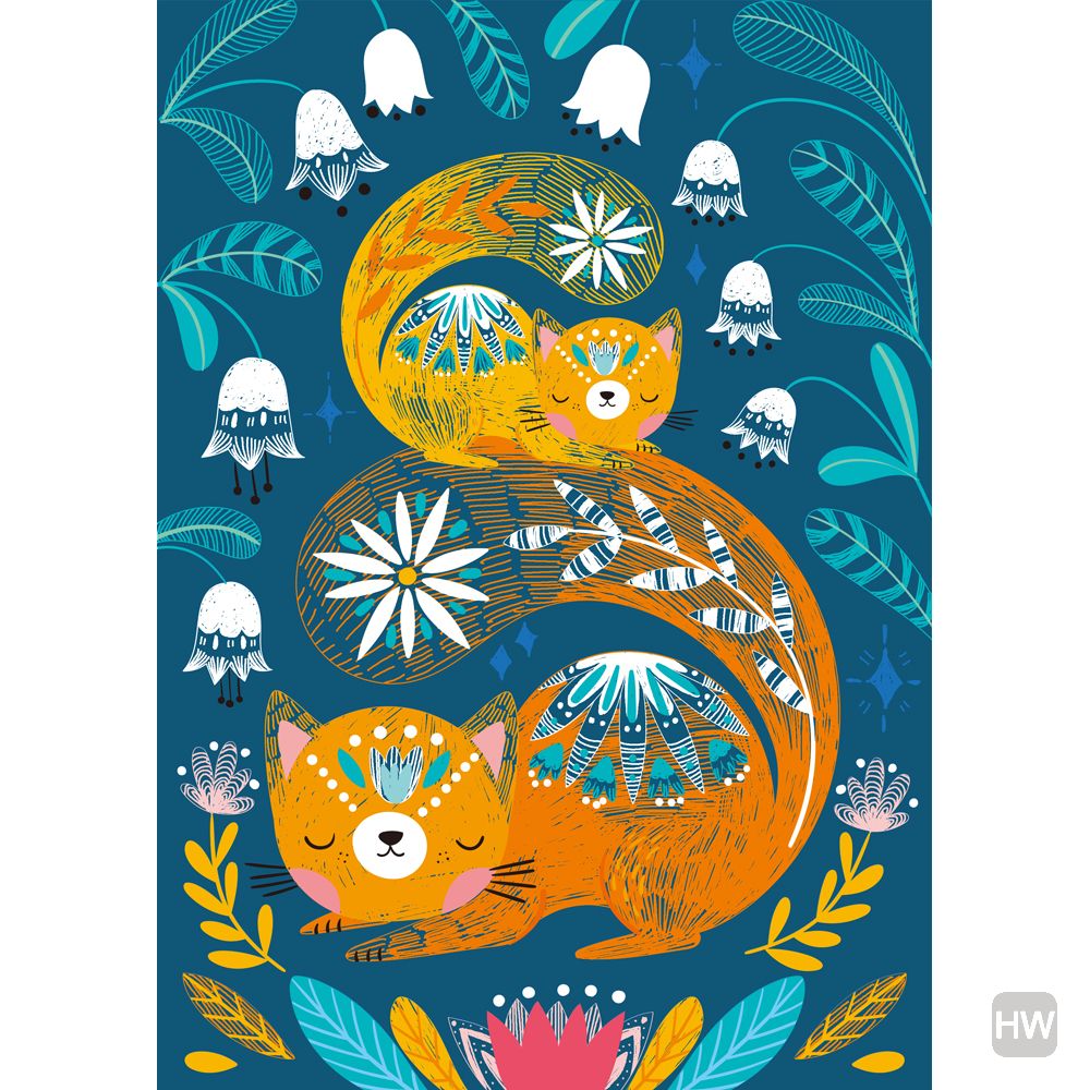 Scratch Large Book - Secret Garden