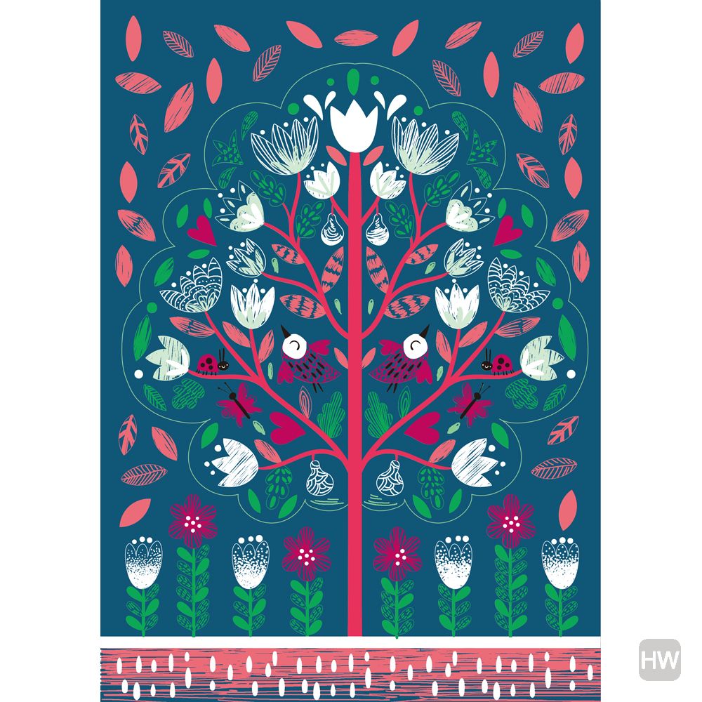 Scratch Large Book - Secret Garden