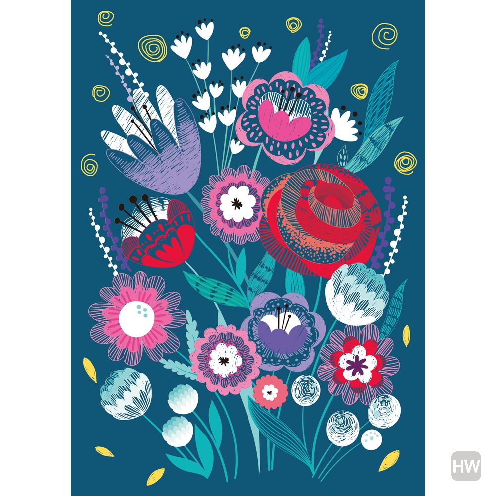 Scratch Large Book - Secret Garden