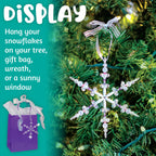 Holiday Beaded Snowflake Ornaments