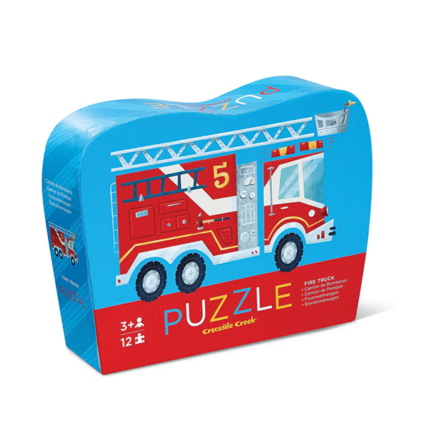 12-pc Mini Puzzles/Fire Truck
