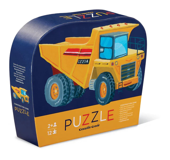 12-pc Mini Puzzle / Construction Zone
