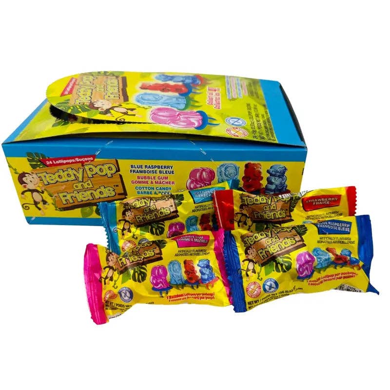 Exclusive Brands Teddy Pop & Friends 24x15g