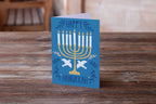 Bright Lights Hanukkah Card