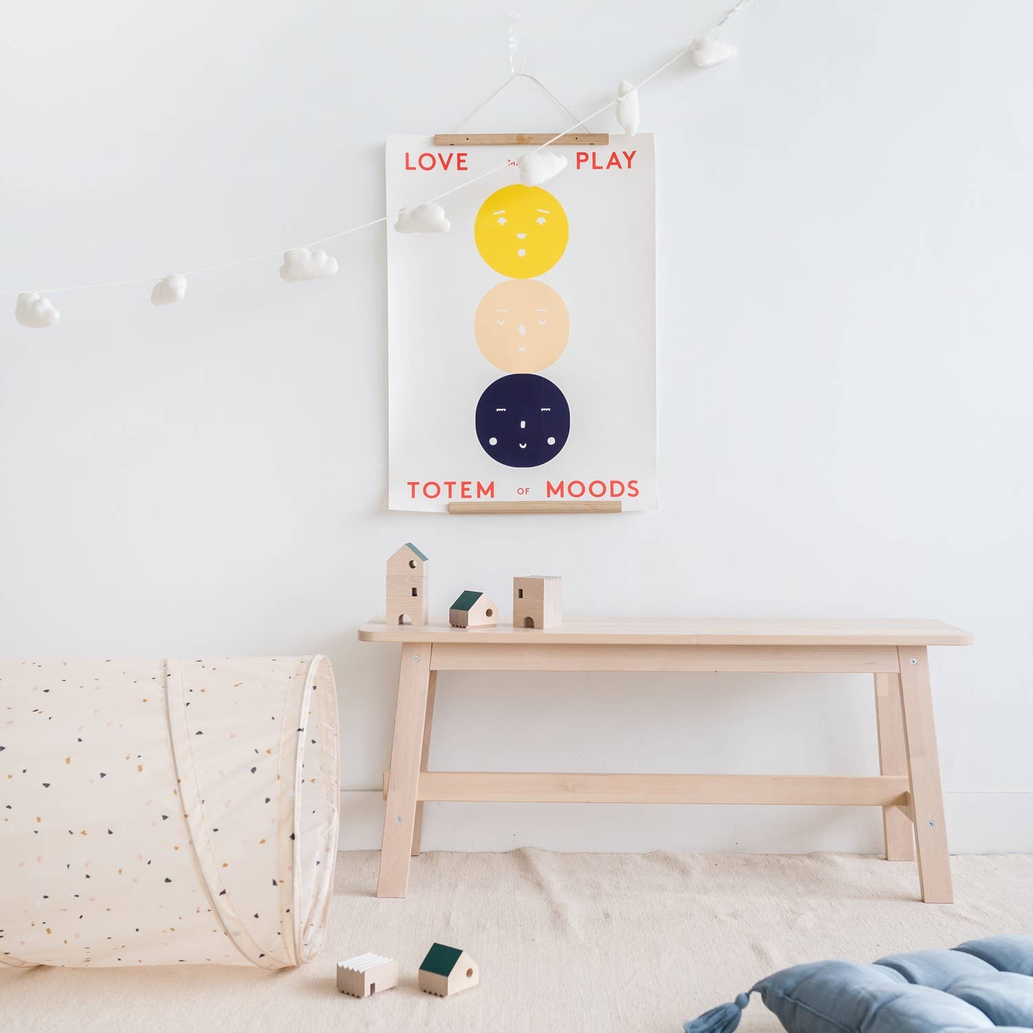 Play Tunnel with Eco-Friendly Recycled Fabric