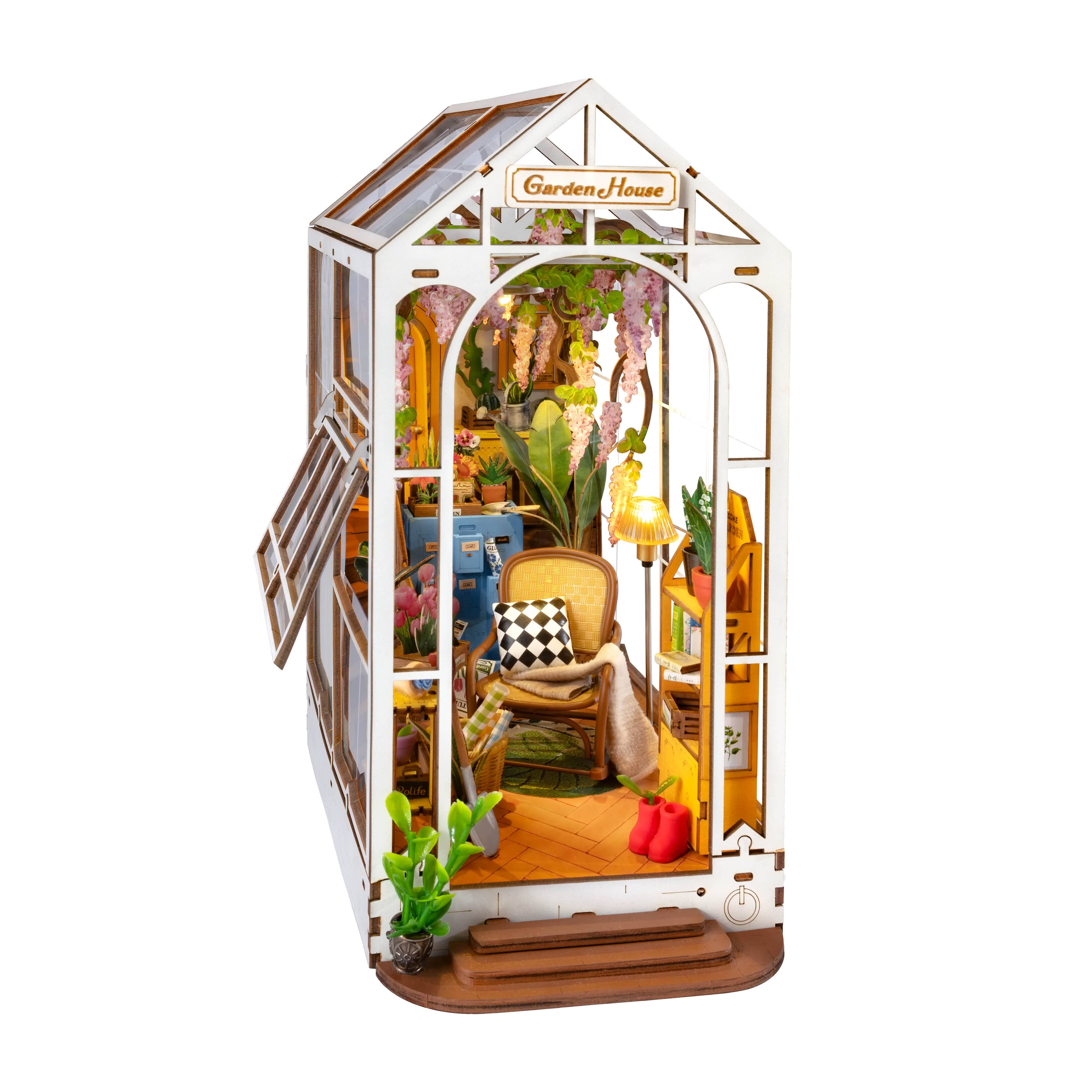 DIY Book Nook Kit: Garden House