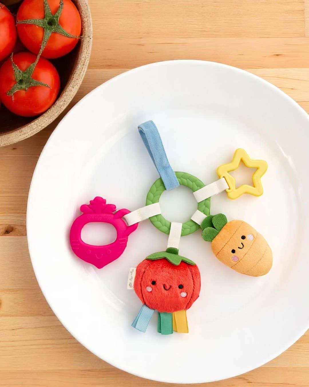 Bitzy Busy Ring™ Teething Activity Toy