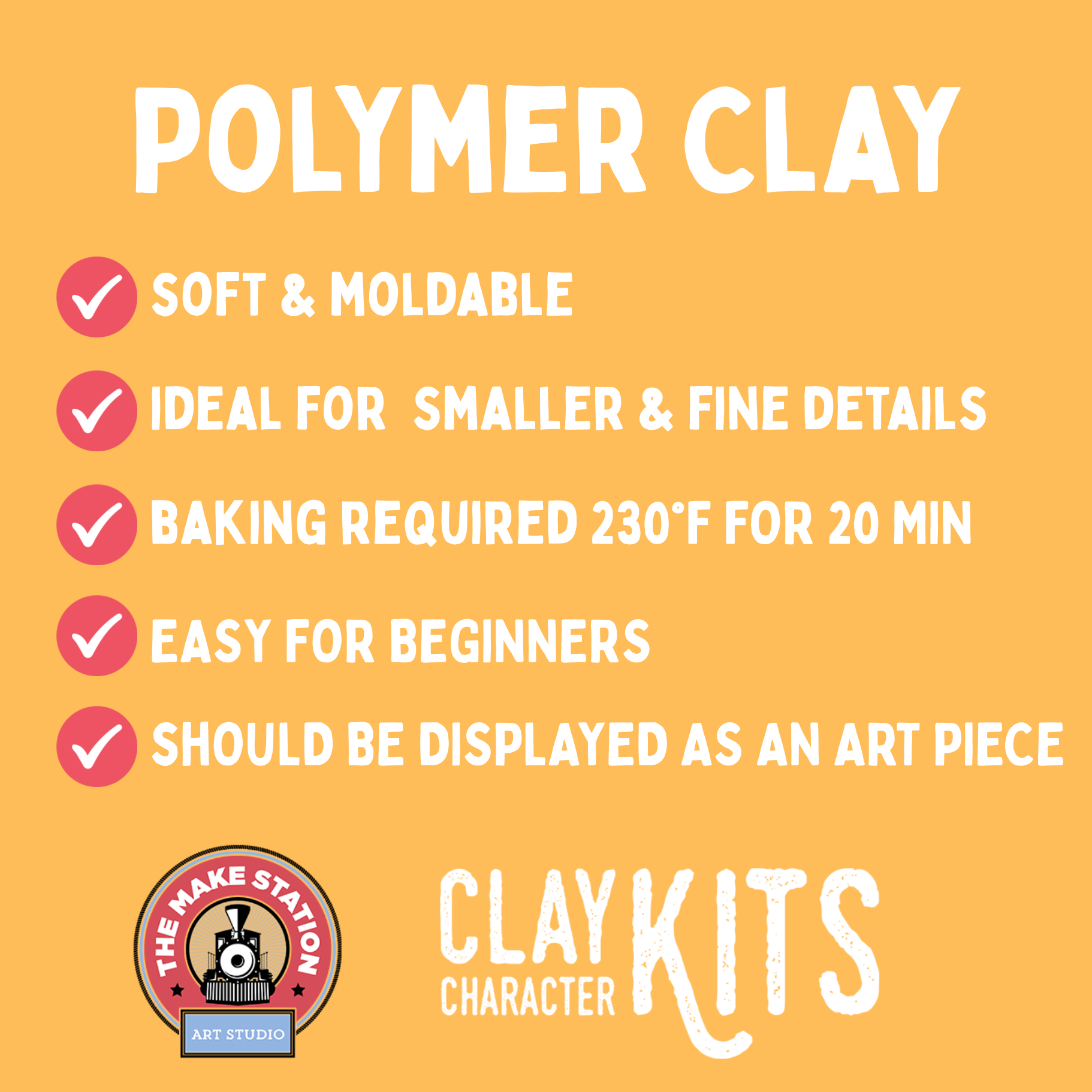 Axel the Axolotl DIY Polymer Clay Kit - Arts & Craft Kit