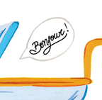 Blue Stroller Card (Baby)