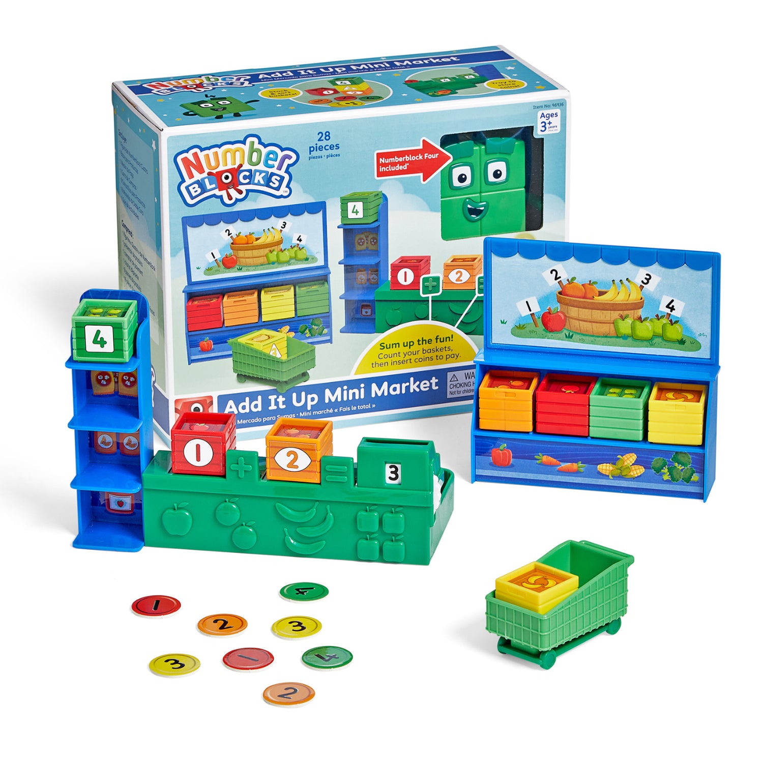 Numberblocks Add It Up Mini Market