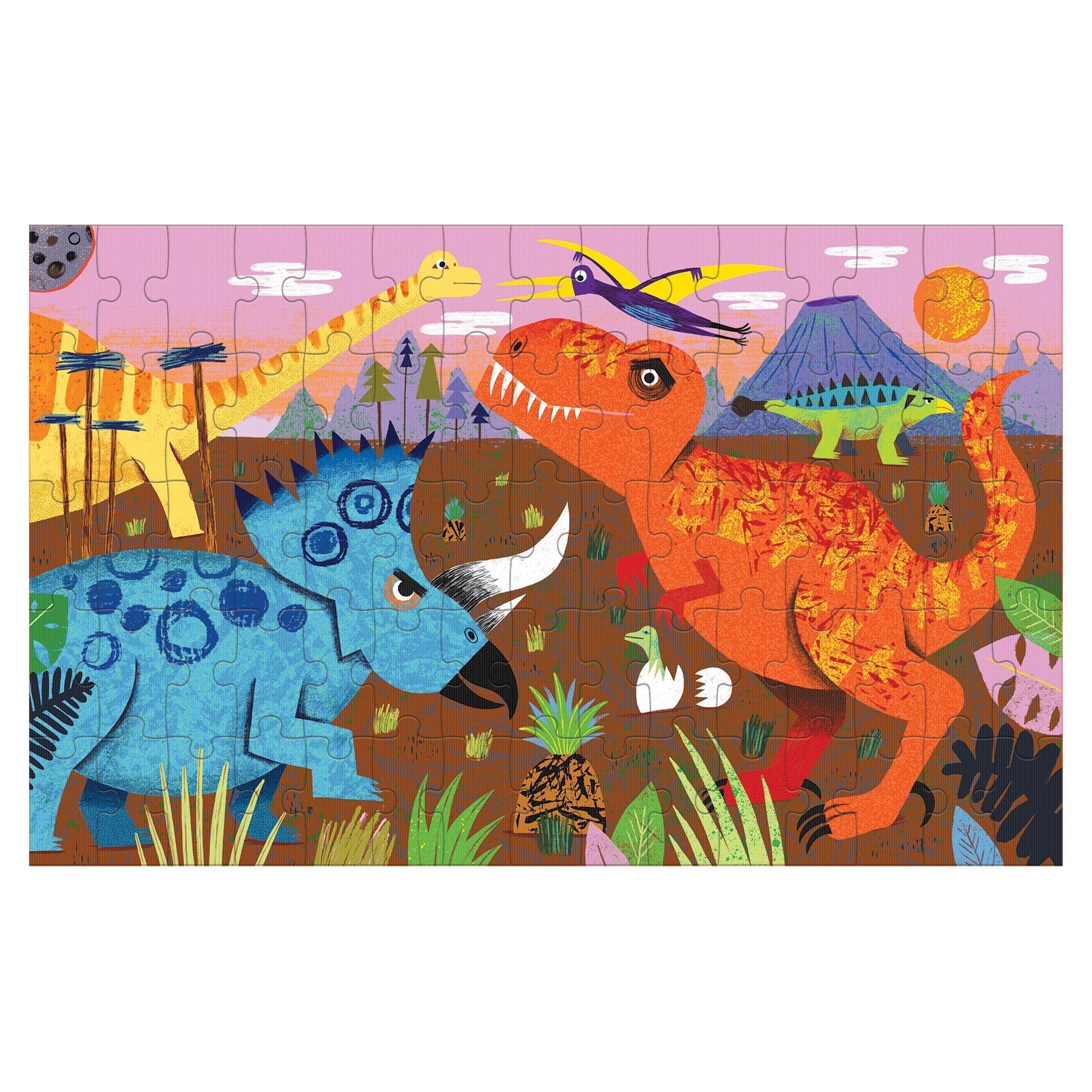 Dinosaur Roar 75 Piece Lenticular Puzzle