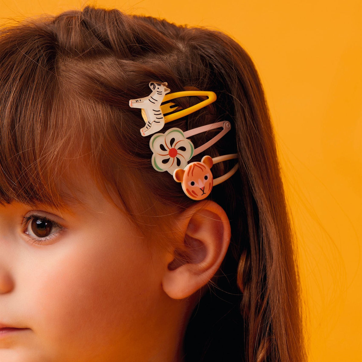 Plume / Colomba Barrette x3