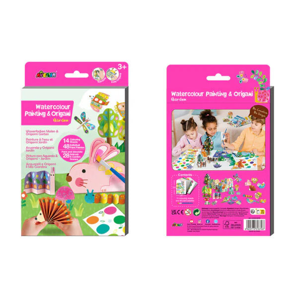 Watercolour Painting & Origami