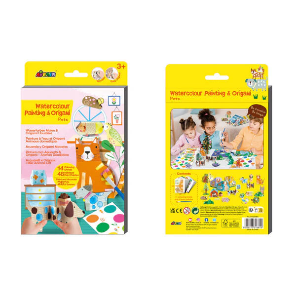 Watercolour Painting & Origami