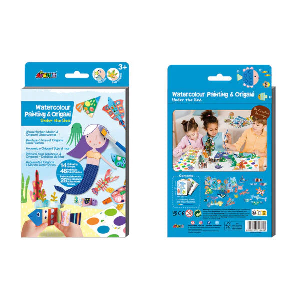 Watercolour Painting & Origami